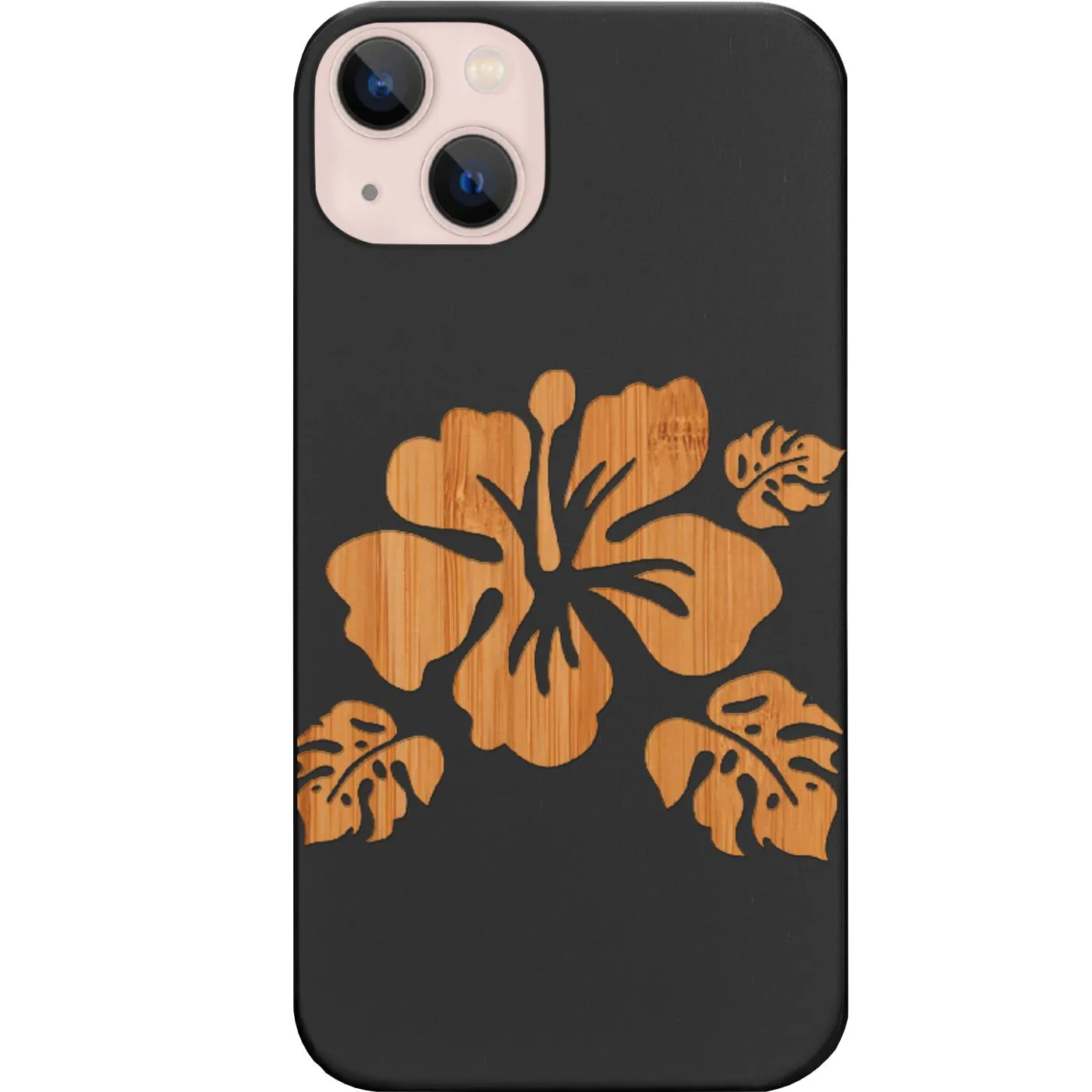 Flower Rose - Engraved Phone Case Stylish Layer Texture Soft Protection Layer