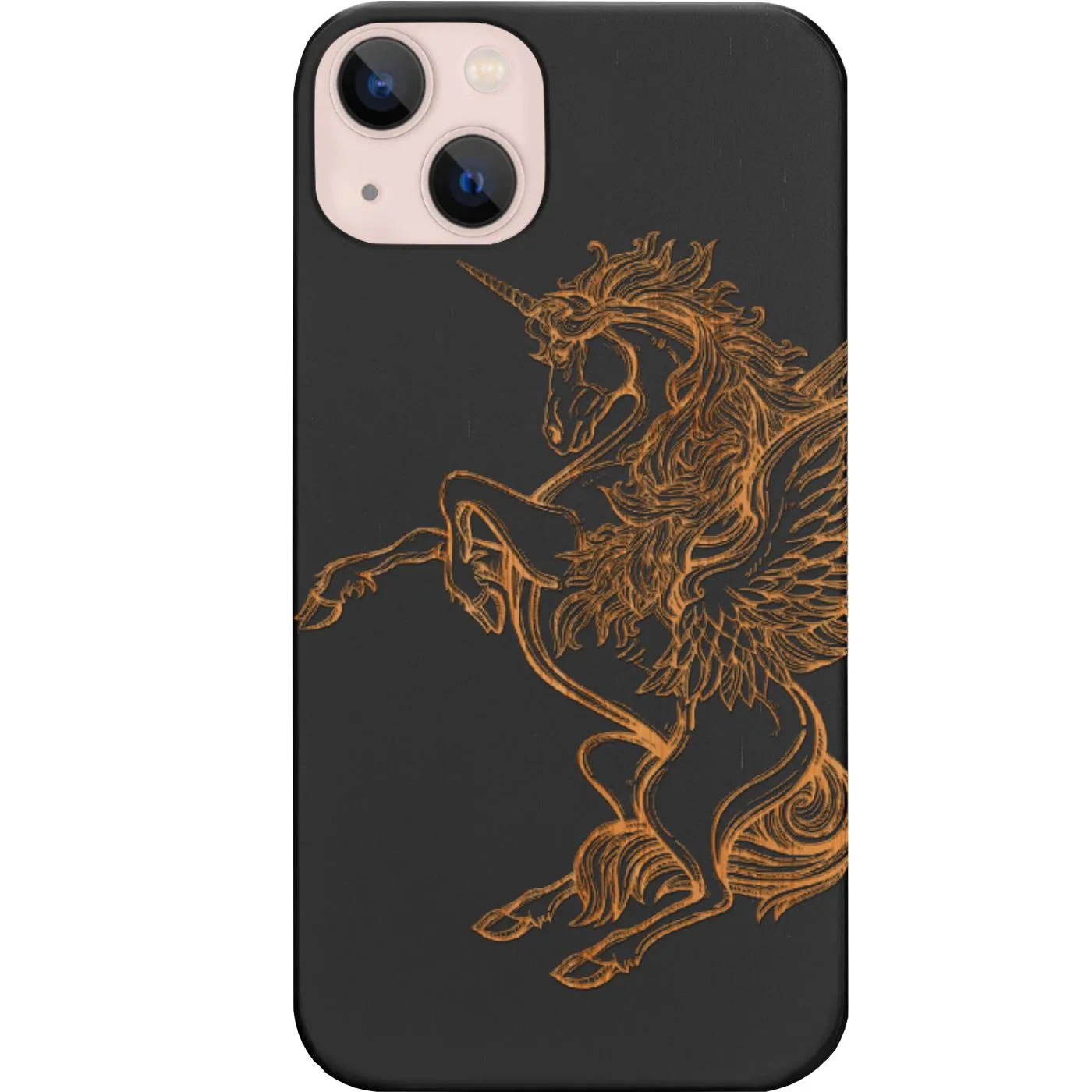 Unicorn 2 - Engraved Phone Case Minimal Feature