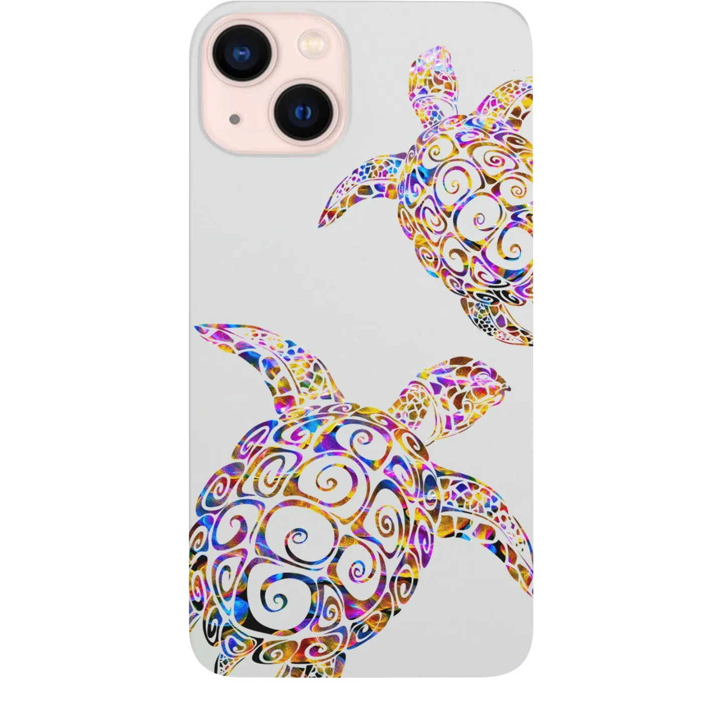 Colorful Turtle - UV Color Printed Phone Case Gradient Design