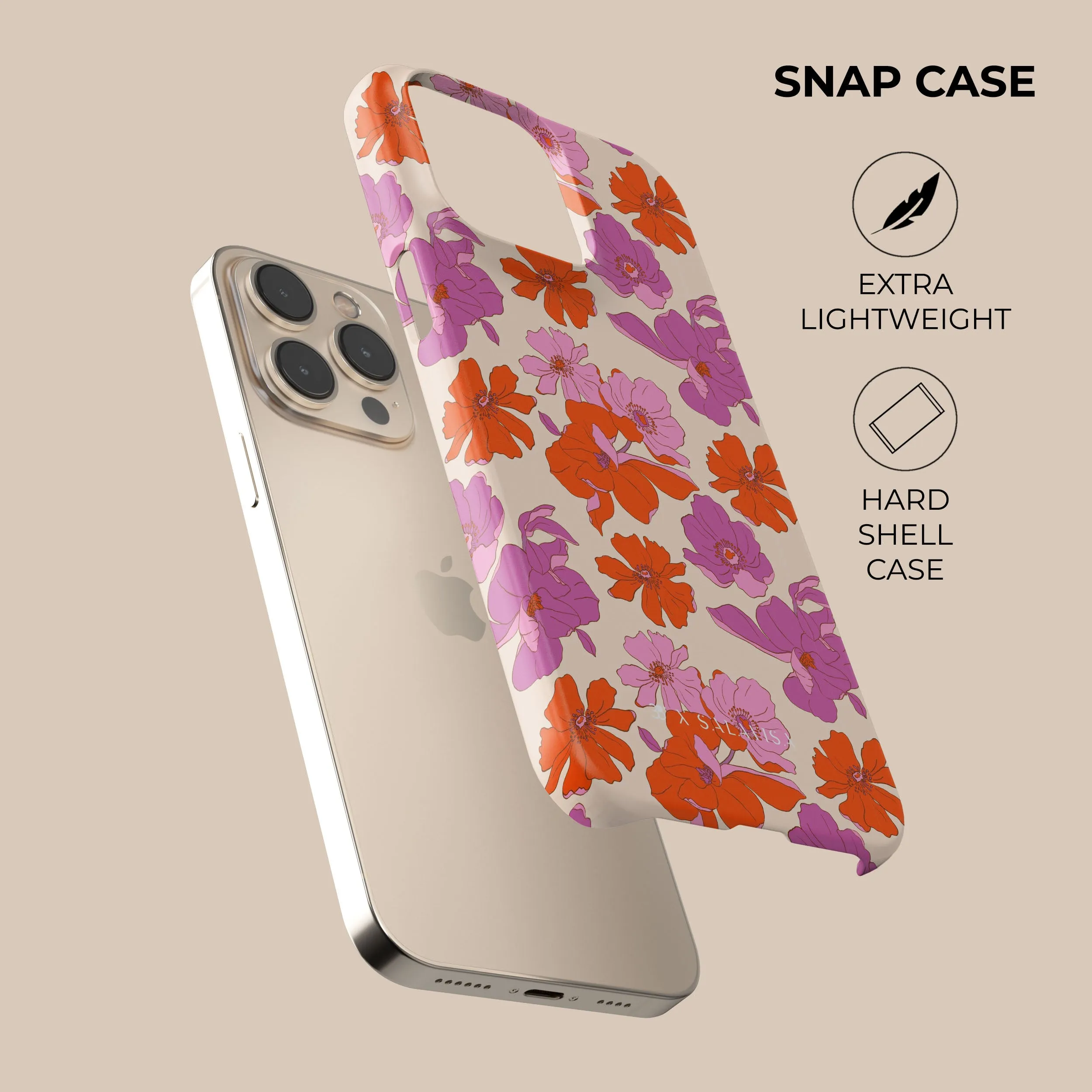 Flexible Protection Begonia Phone Case