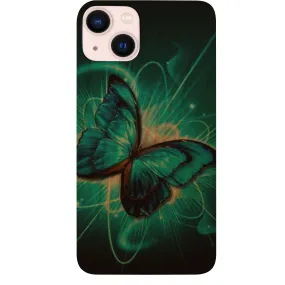Blue Butterfly - UV Color Printed Phone Case Refined Craftsmanship Durable Edge Finish