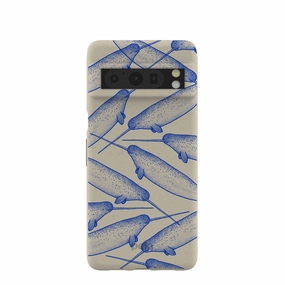 London Fog Magical Narwhal Google Pixel 8 Pro Case Premium Surface Finish