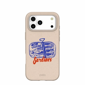 Seashell Sardines iPhone 17 Pro Max Case Premium Build Layer