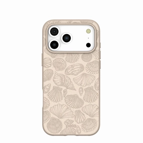 Seashell Seashore iPhone 17 Pro Max Case Portable Accessory Soft Touch