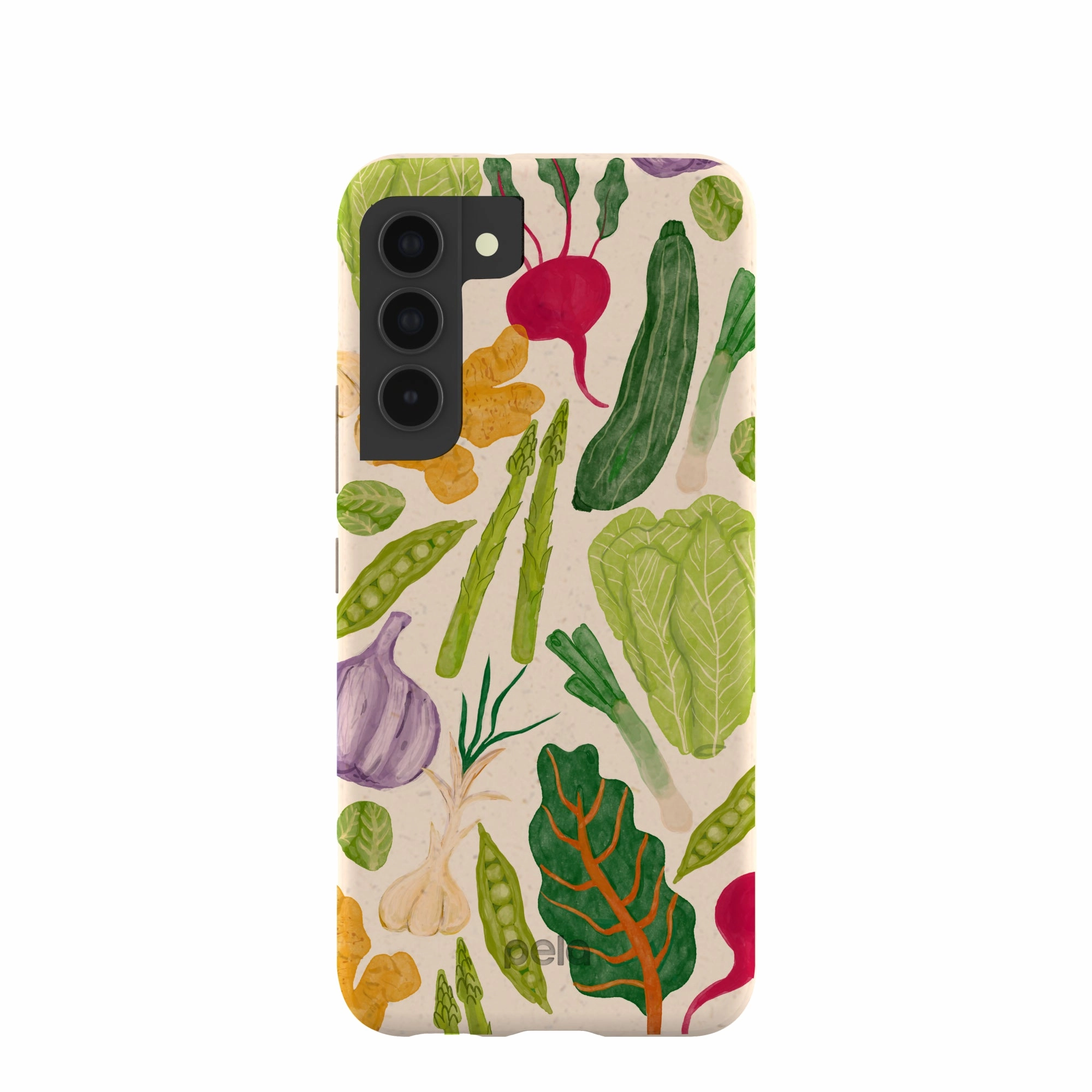 Seashell Veggie Patch Samsung Galaxy S22 Case Rugged Outline