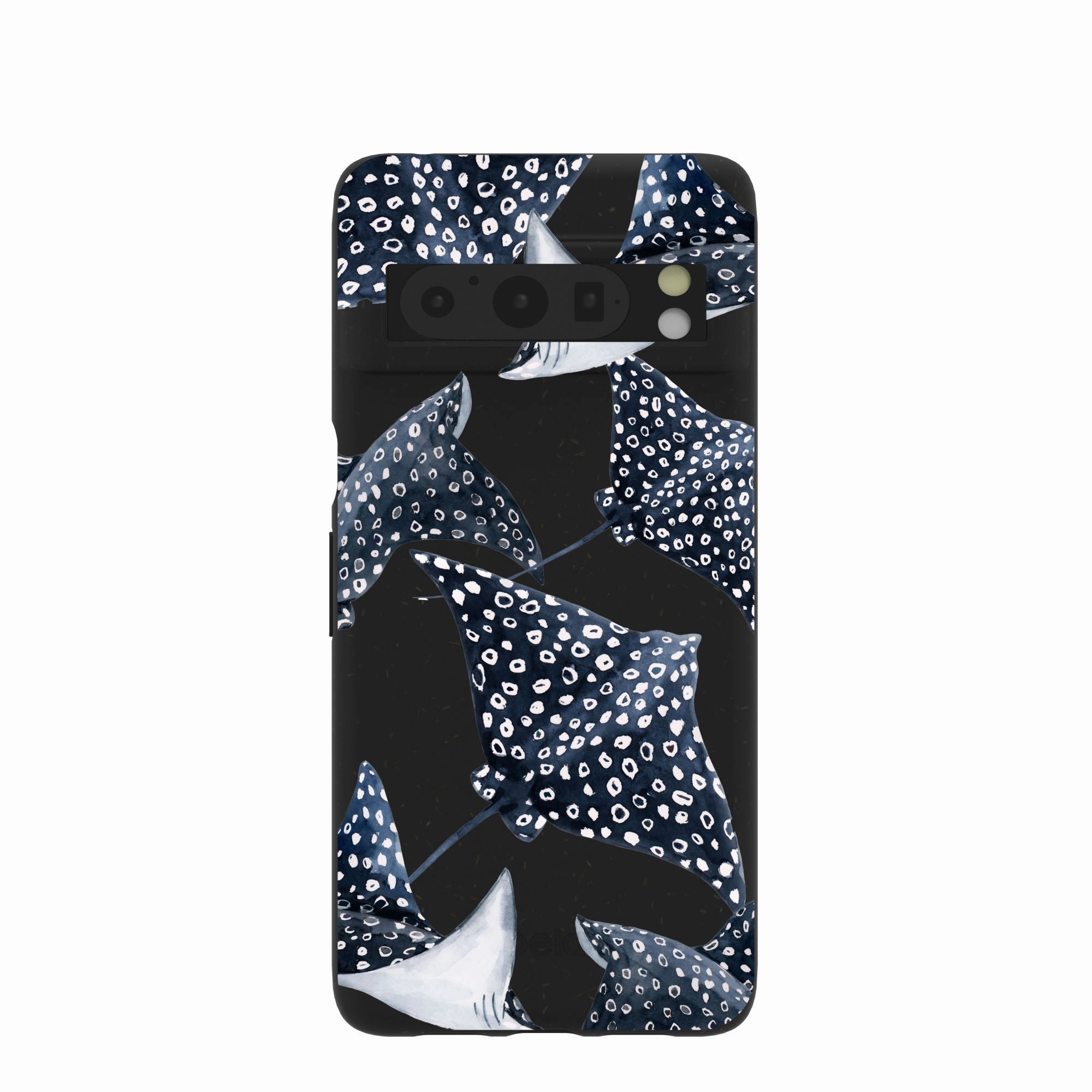 Black Midnight Rays Google Pixel 8 Pro Case Sleek Finish Refined Pattern