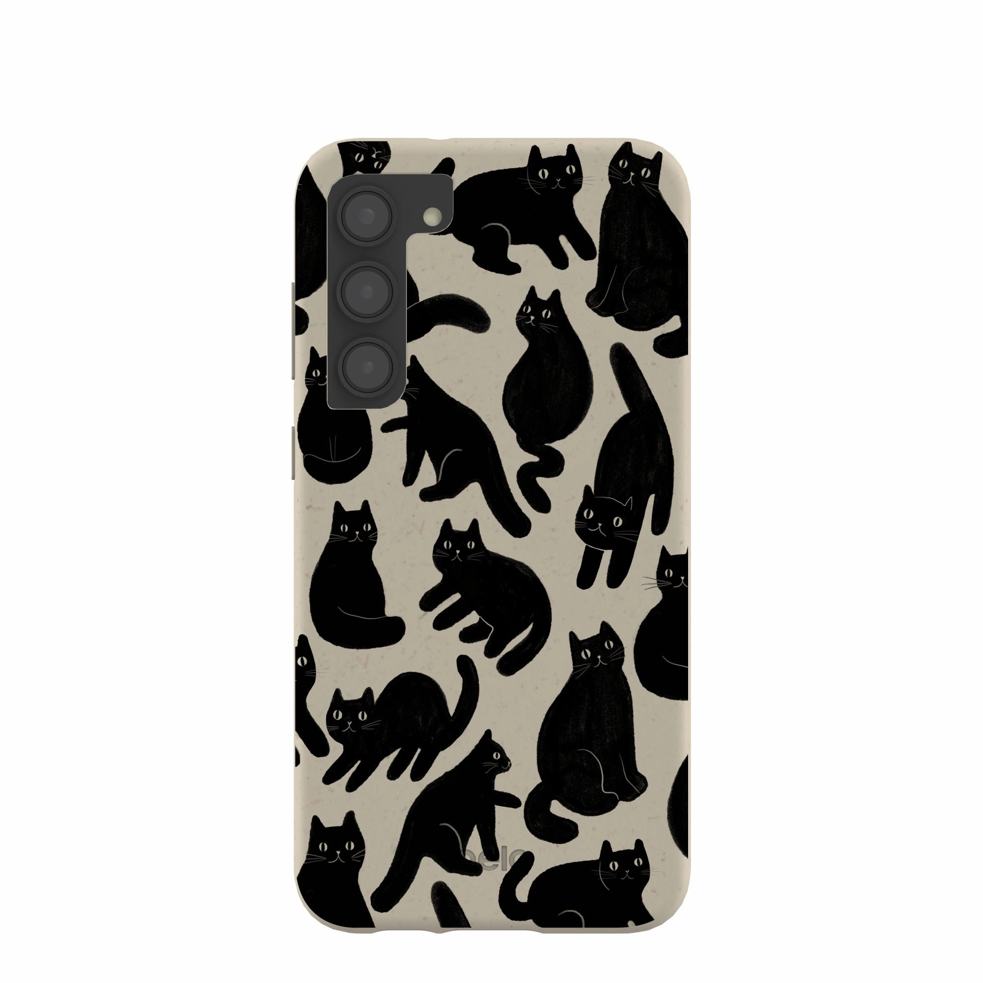 Rugged Design London Fog Night Meowers Samsung Galaxy S23 (Plus) Case
