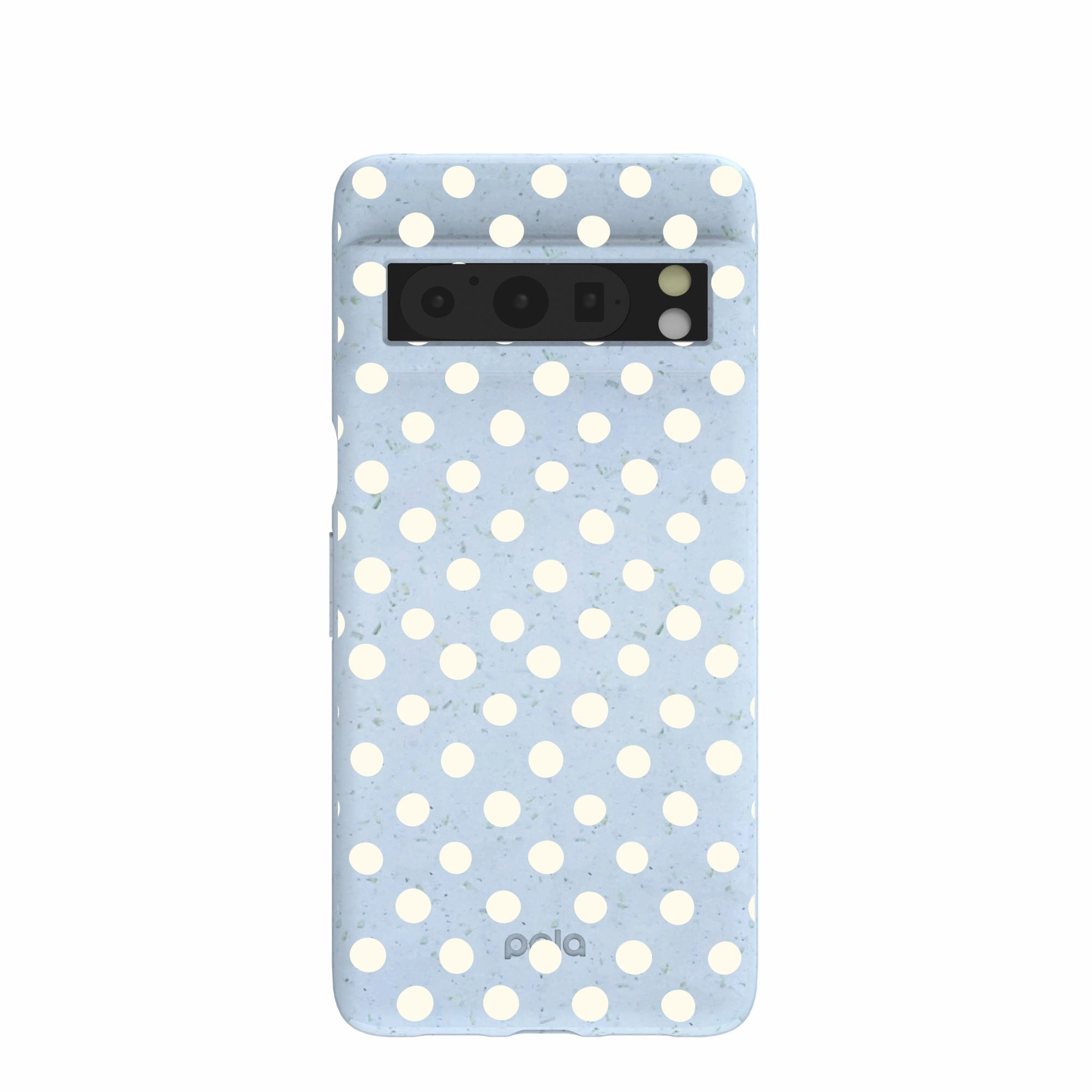 Powder Blue Indigo Dots Google Pixel 8 Pro Case Color Layer