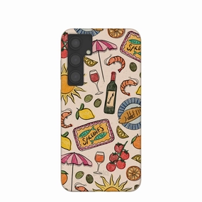 Seashell Coastal Bites Samsung Galaxy S24 (Plus) Case Luxury Surface Layer
