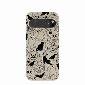 Enhanced grip London Fog Sketchy Spirits Google Pixel 9/9 Pro Case