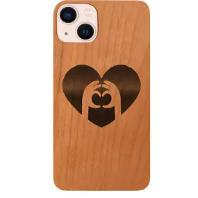 Vivid colors Heart Love Is Love - UV Color Printed Phone Case