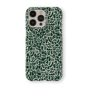 Green Maze Phone Case Versatile Accessory