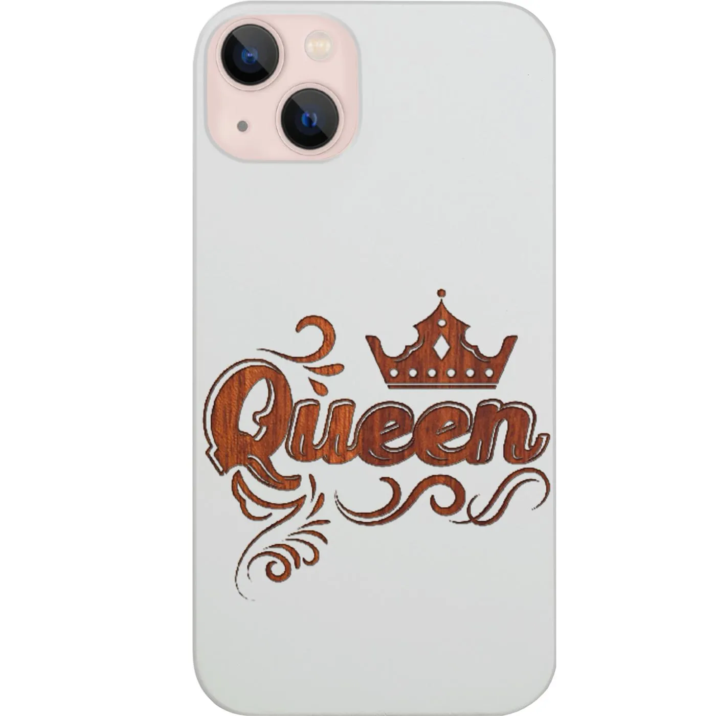 Queen 1 - Engraved Phone Case Classic Frame Slim Protection