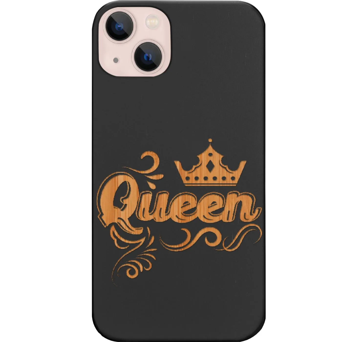 Queen 1 - Engraved Phone Case Durable Detail