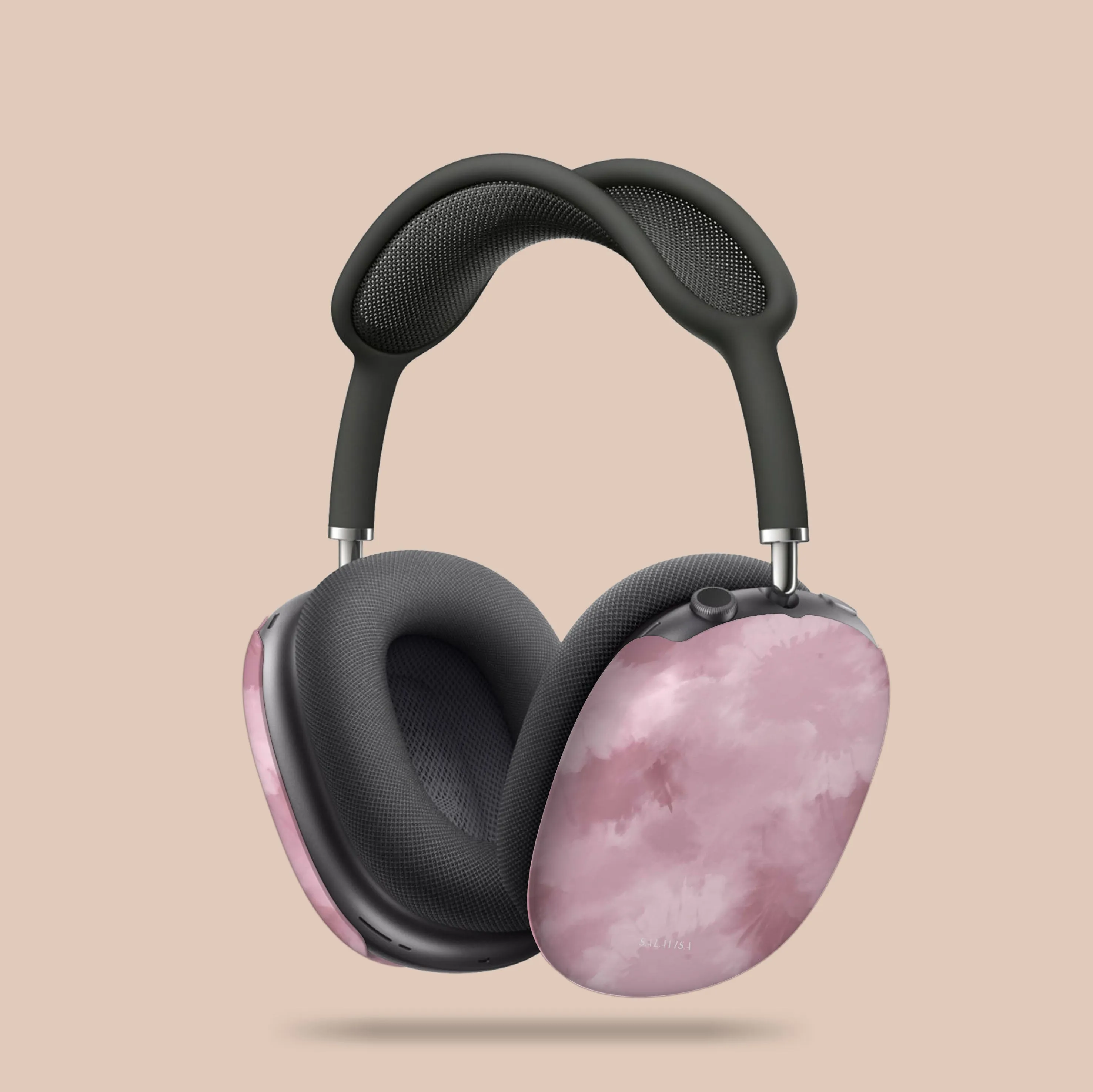 Pink Tie Dye AirPods Max Case vivid gradient soft touch airpods protector airpods travel protector