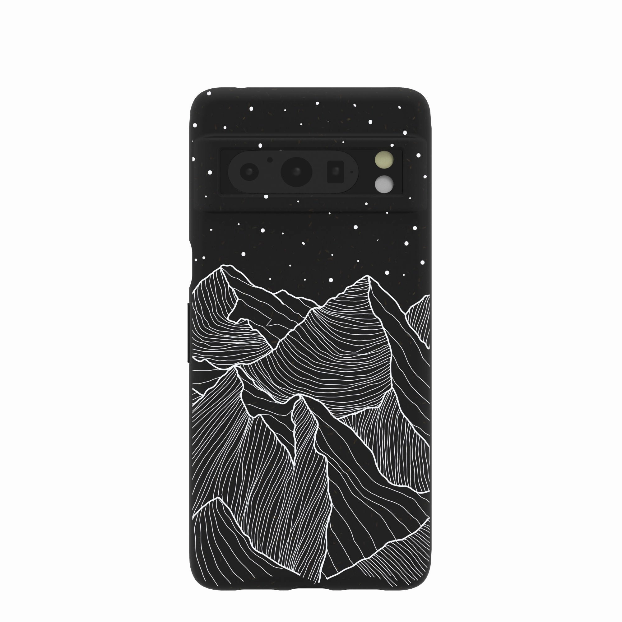 Simple Finish Lightweight texture Black Night Panorama Google Pixel 8 Pro Case