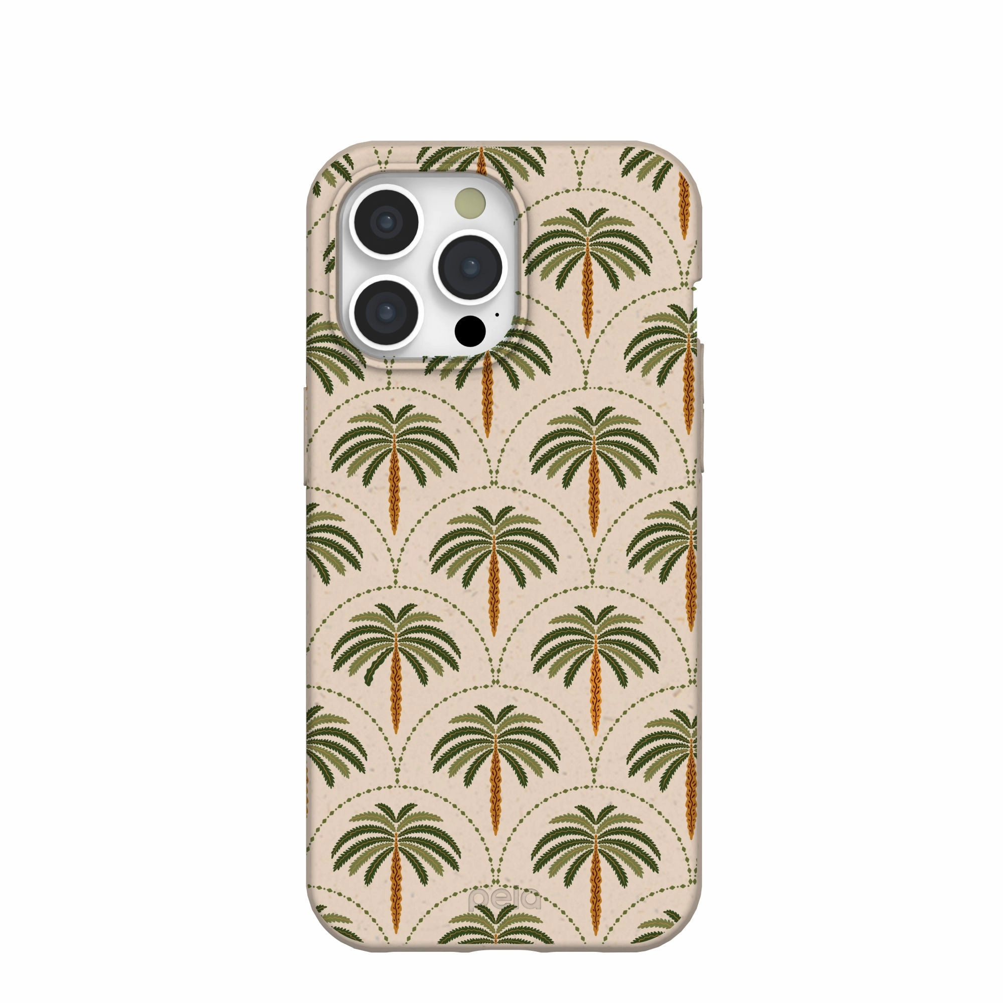 Travel Essential Unisex Design Seashell Palm Reverie iPhone 15 Pro Max Case