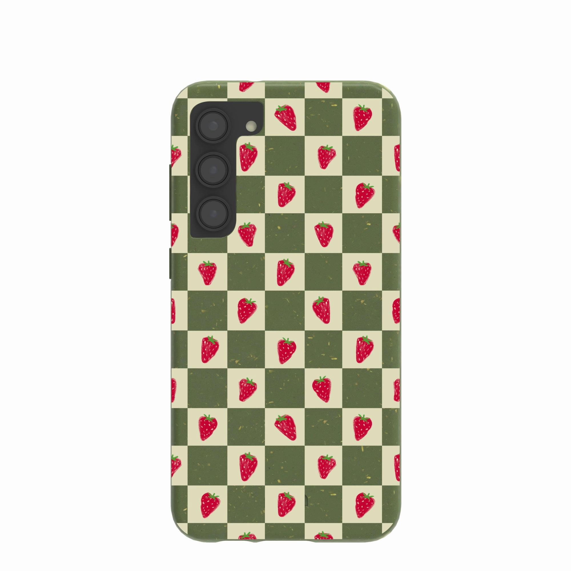 Polished Finish Forest Floor Strawberry Field Samsung Galaxy S23 (Plus) Case
