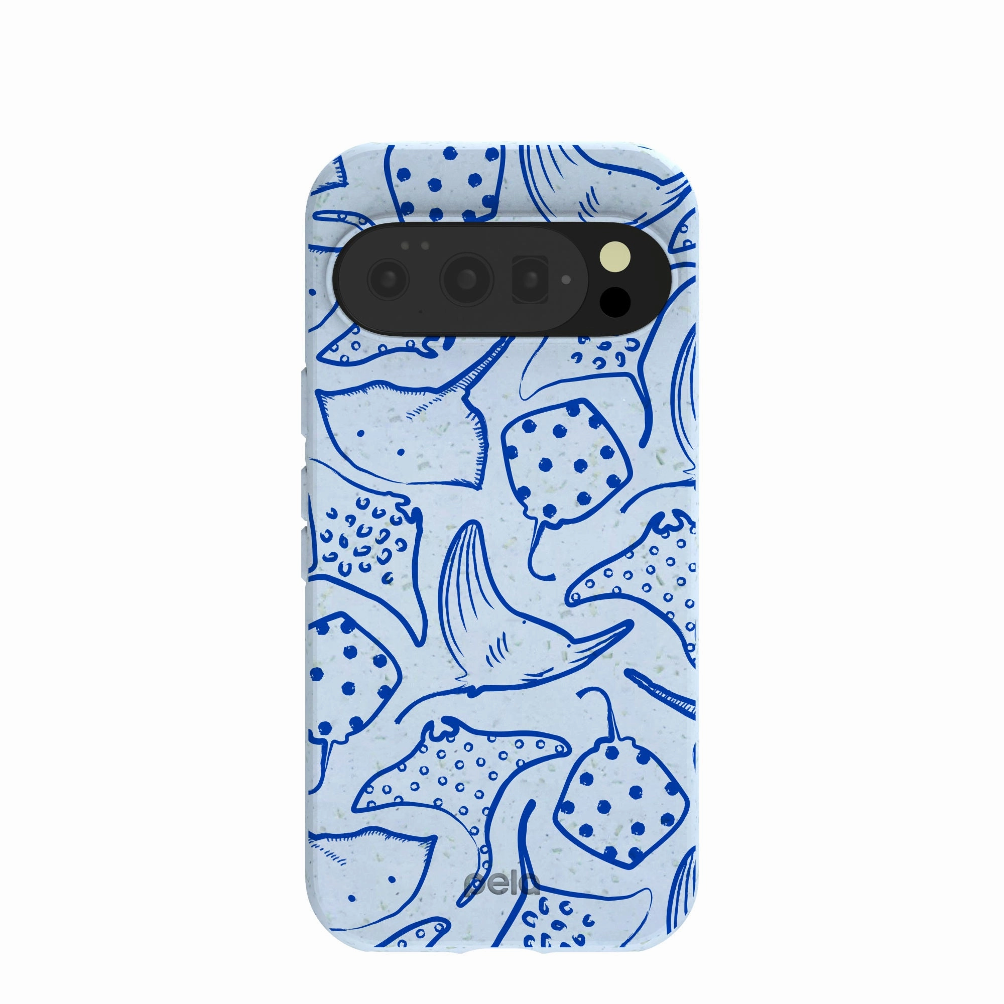 Elegant Pattern Powder Blue Stingray Fever Google Pixel 10/10 Pro Case
