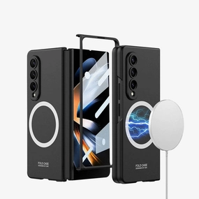 Galaxy Z Fold4 Matte Slim MagSafe Case Durable Layer Soft Surface