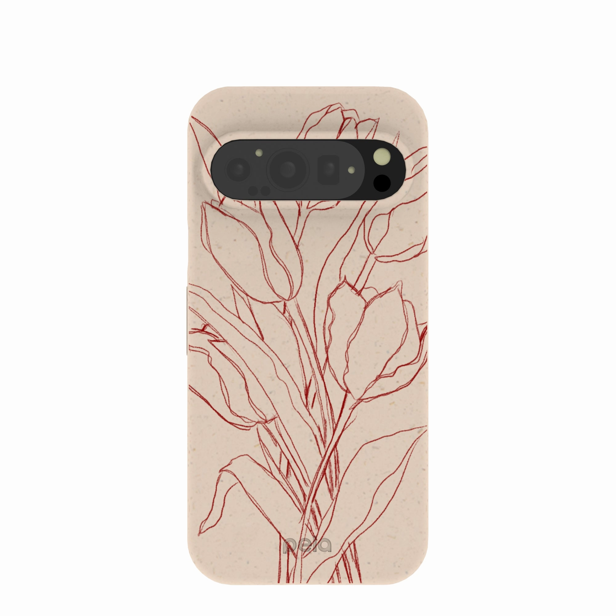 Clear Edge Seashell Tulip Bouquet Google Pixel 9/9 Pro Case