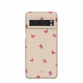 Seashell Lil Flutters Google Pixel 8 Pro Case Minimal Detail