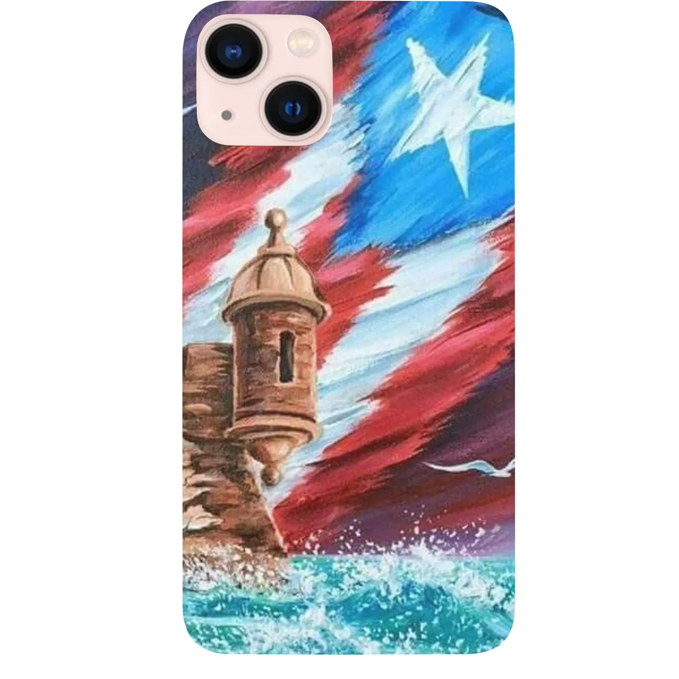 Puerto Rico Art - UV Color Printed Phone Case Stylish Look