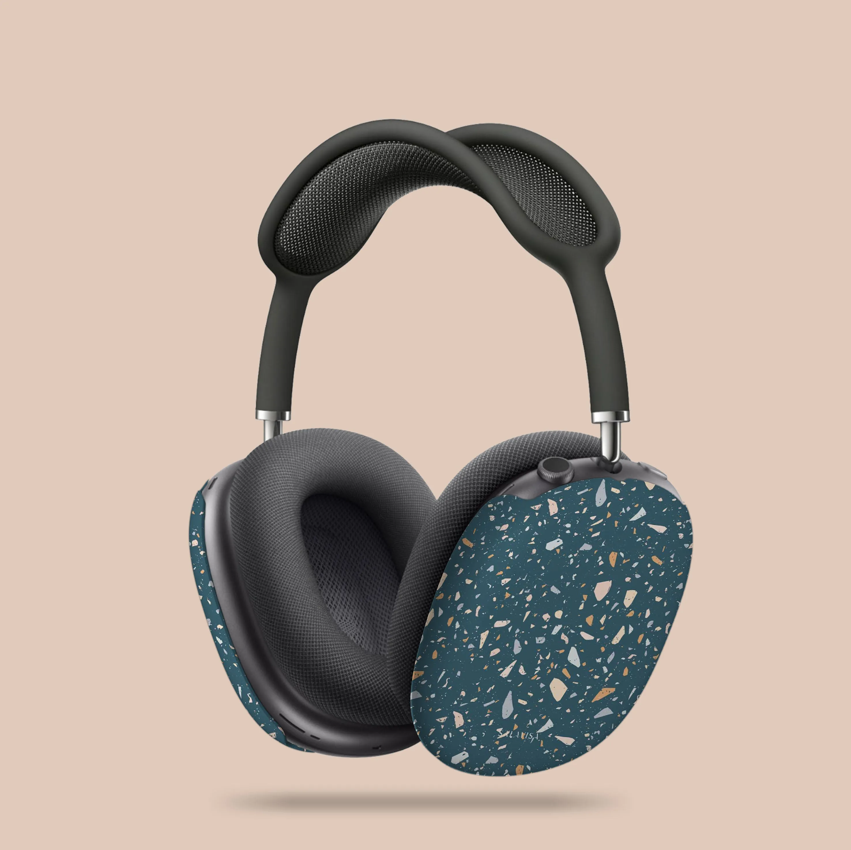 Terrazzo Vanity AirPods Max Case Minimal Protective Cover