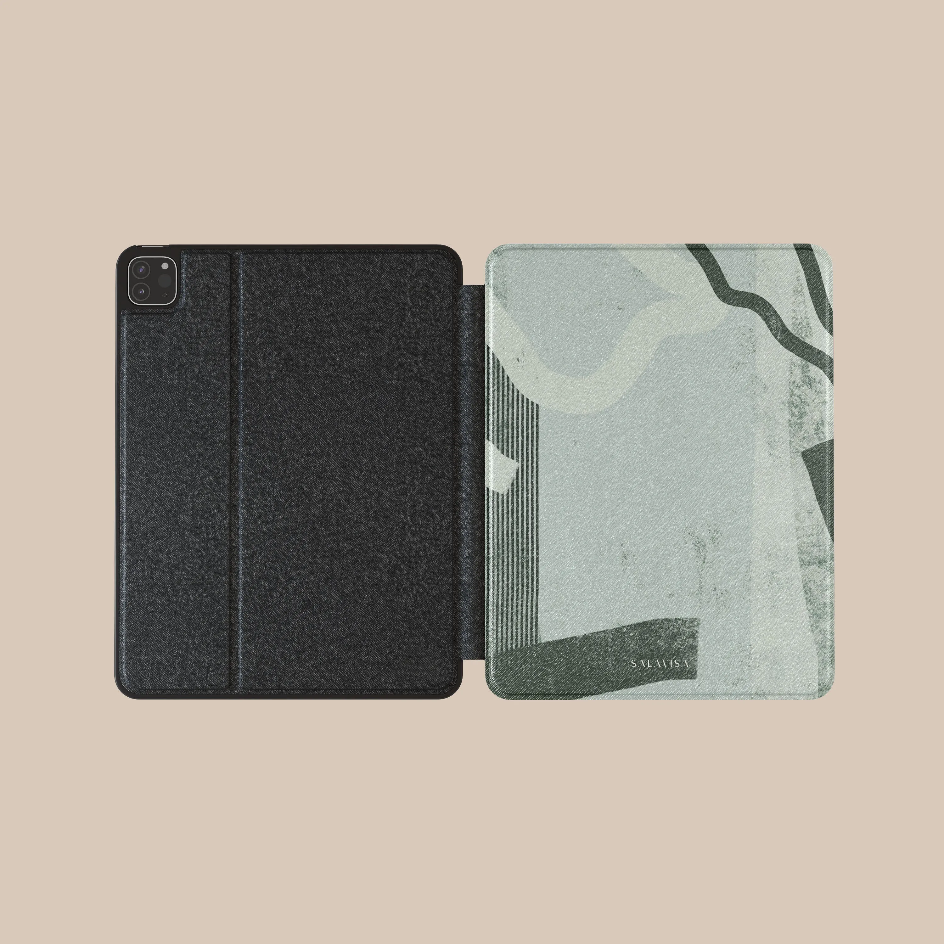 modern carry case Protective Armor Marine Green Organic iPad Case