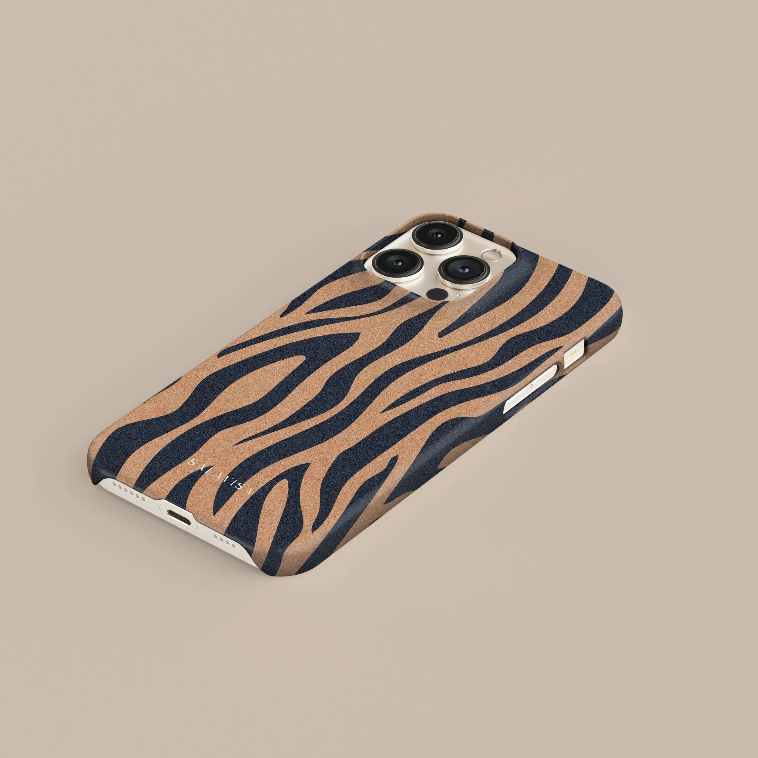 Blue Copper Zebra Compact Shape