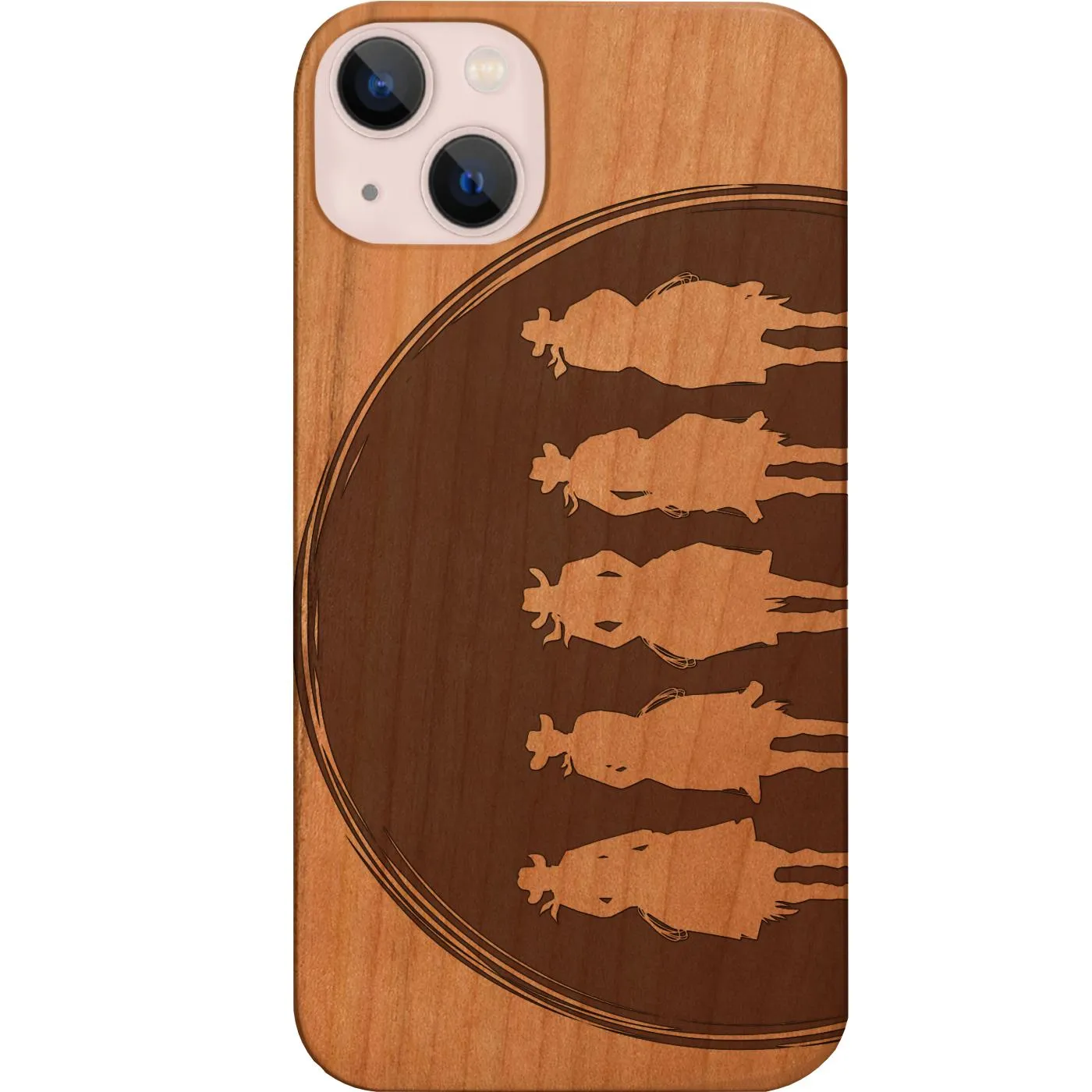 Perfect Fit Cowboy Gang - Engraved Phone Case