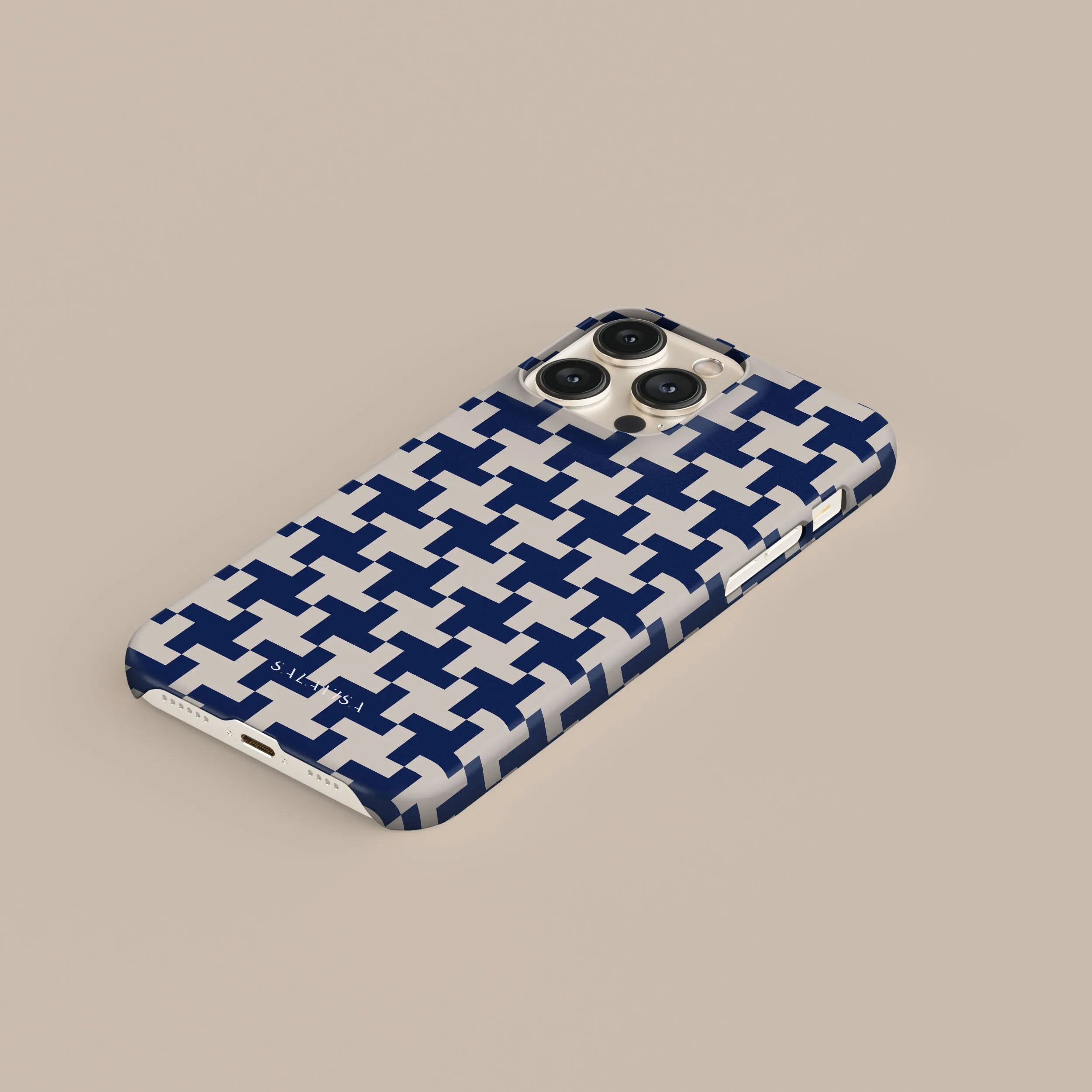 Durable Design Blue Glen Plaid Phone Case