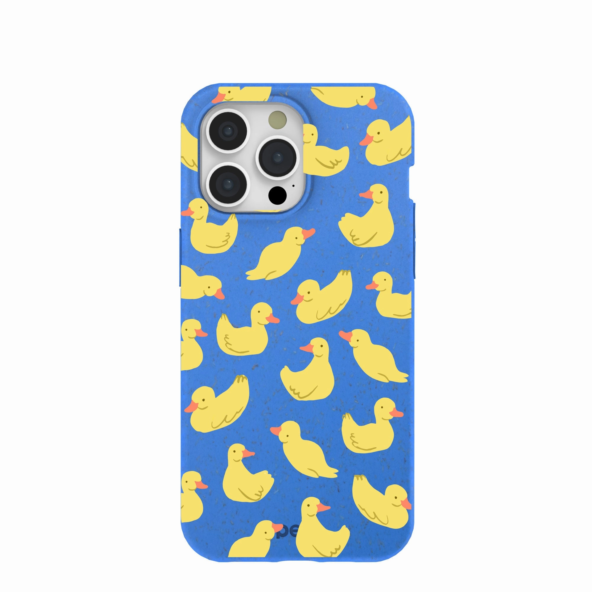 Fashion Texture Fashion Choice Electric Blue Sunny Ducklings iPhone 15 Pro Max Case