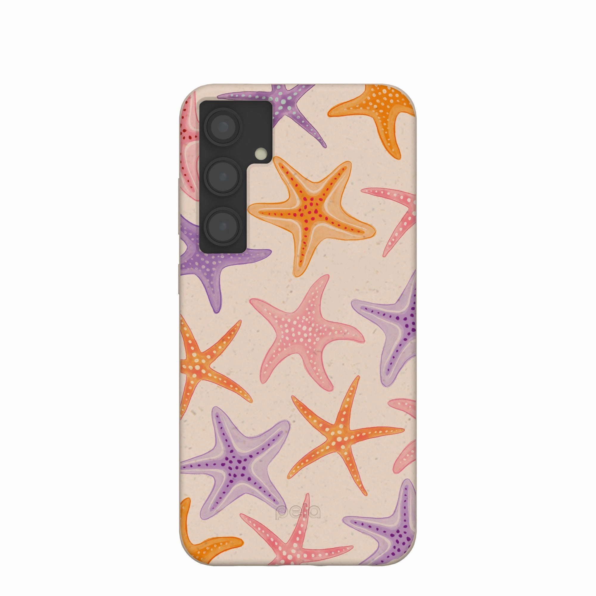 Resistant Layer Vivid Pattern Seashell Starfish Parade Samsung Galaxy S24 (Plus) Case