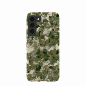 London Fog Foliage Camo Samsung Galaxy S22 Case Protective Corners