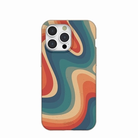 Seashell Disco iPhone 15 Pro Max Case Durable Texture Layer Soft edges