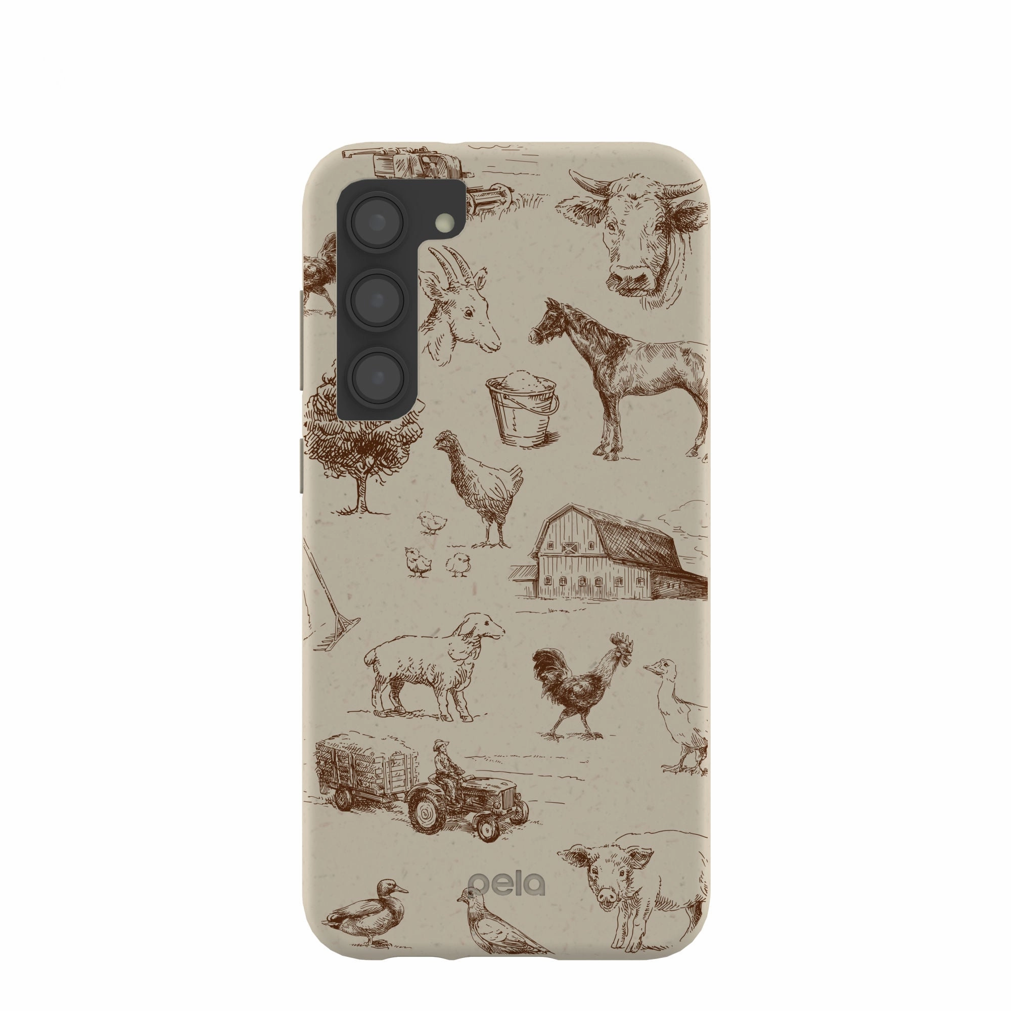 London Fog Barn and Field Samsung Galaxy S23 (Plus) Case Durable Design Texture