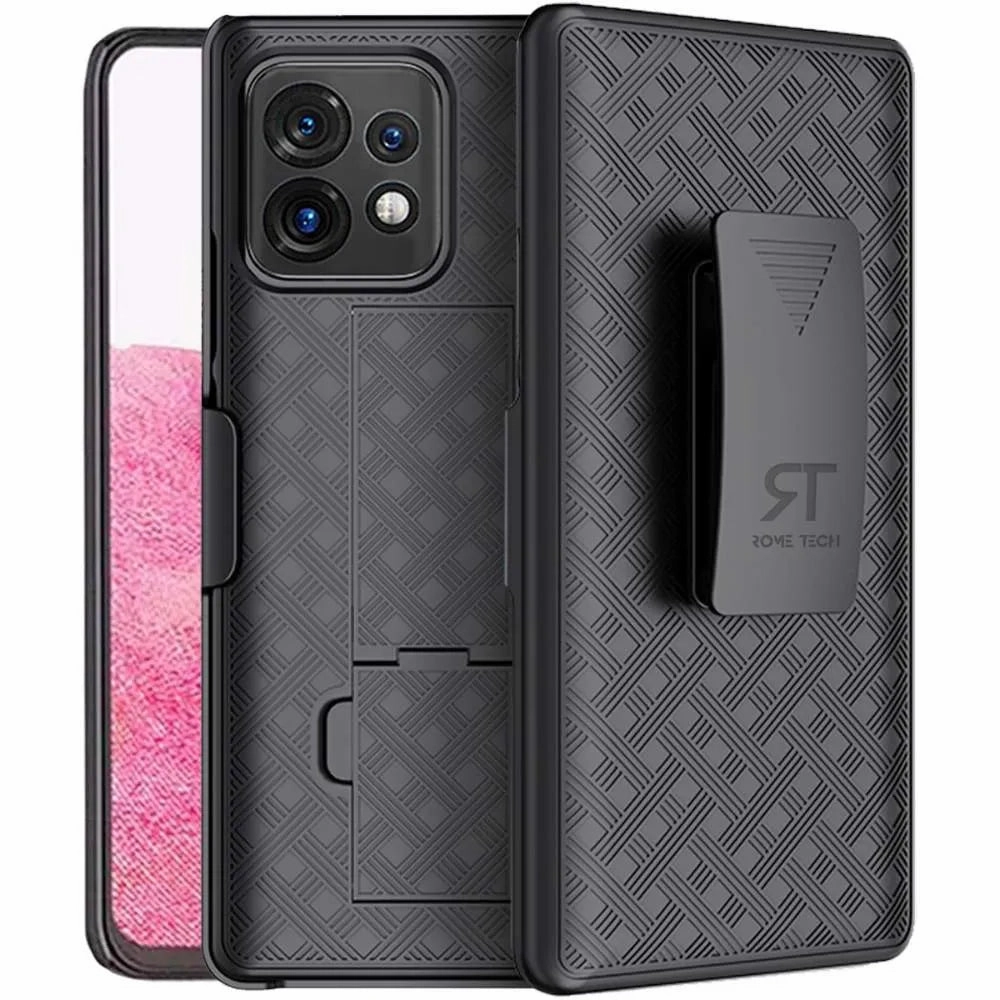 Soft Shape Motorola Moto Edge Plus (2023) Belt Clip Holster Phone Case