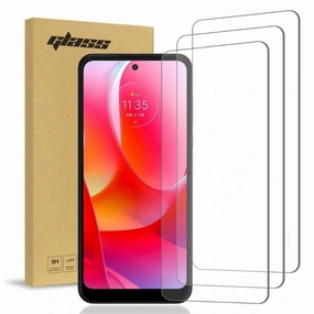 Soft Edge Look Classic Design Motorola Moto G Power 2022 (3 Per Pack) 2.5D Glass Screen Protector
