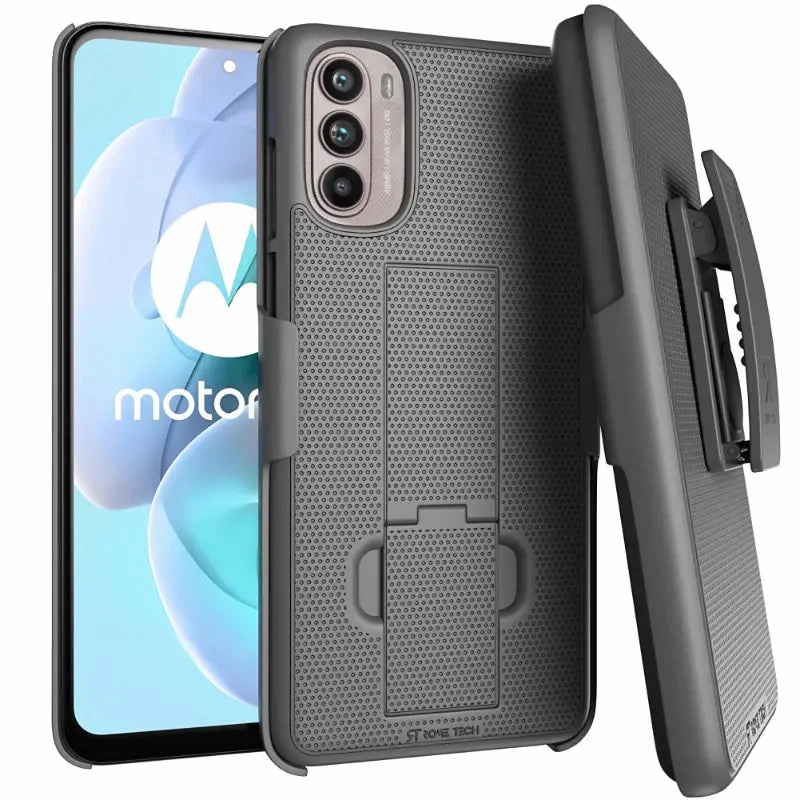 Motorola Moto G Stylus 4G (3rd Gen - 2022) Belt Clip Holster Phone Case Stylish Detail Student Gear