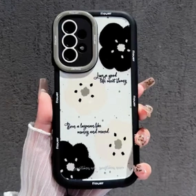 Noir Florals premium design Polished Texture Finish