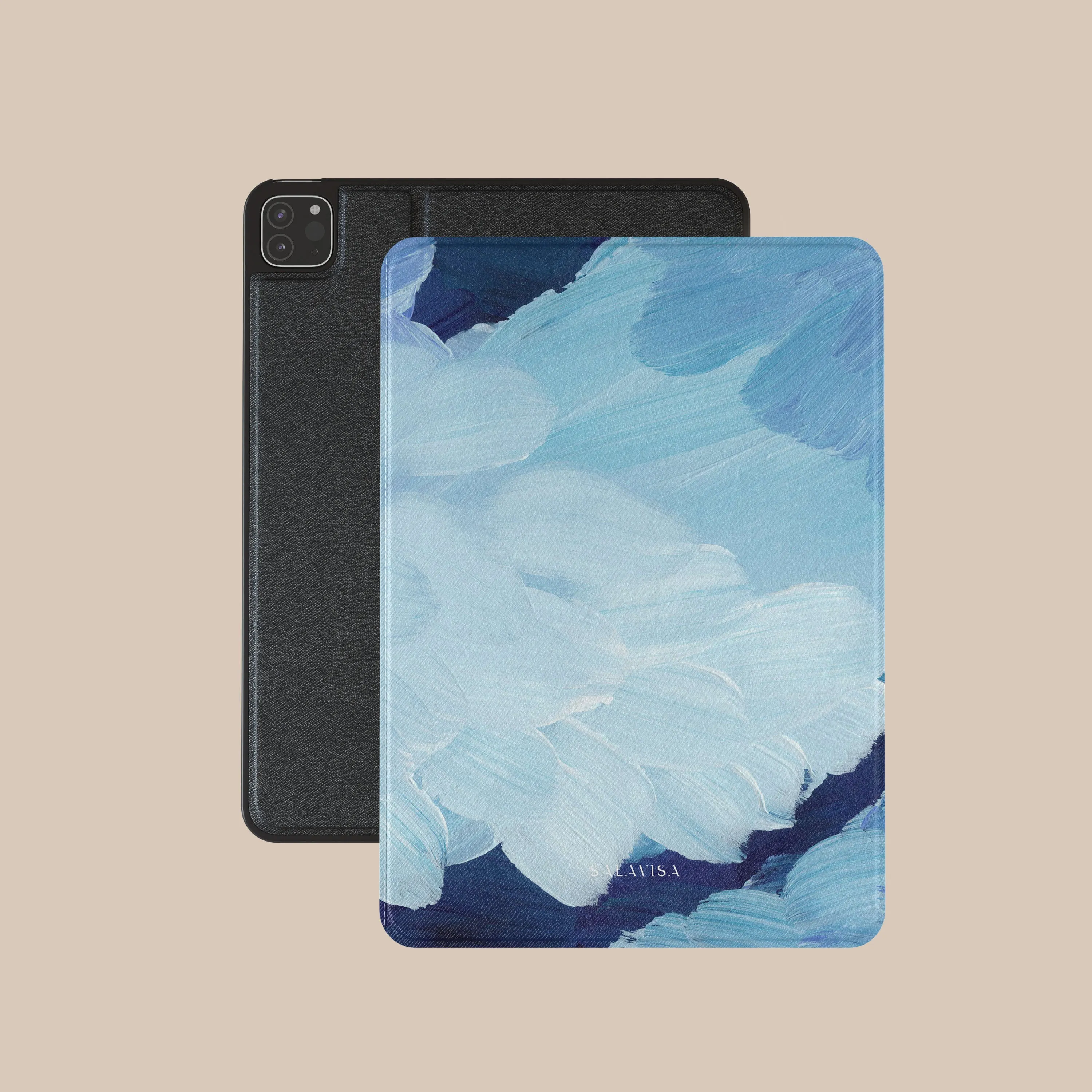 Ocean Blue Paint iPad Case protective organizer bag stylish organizer sleeve