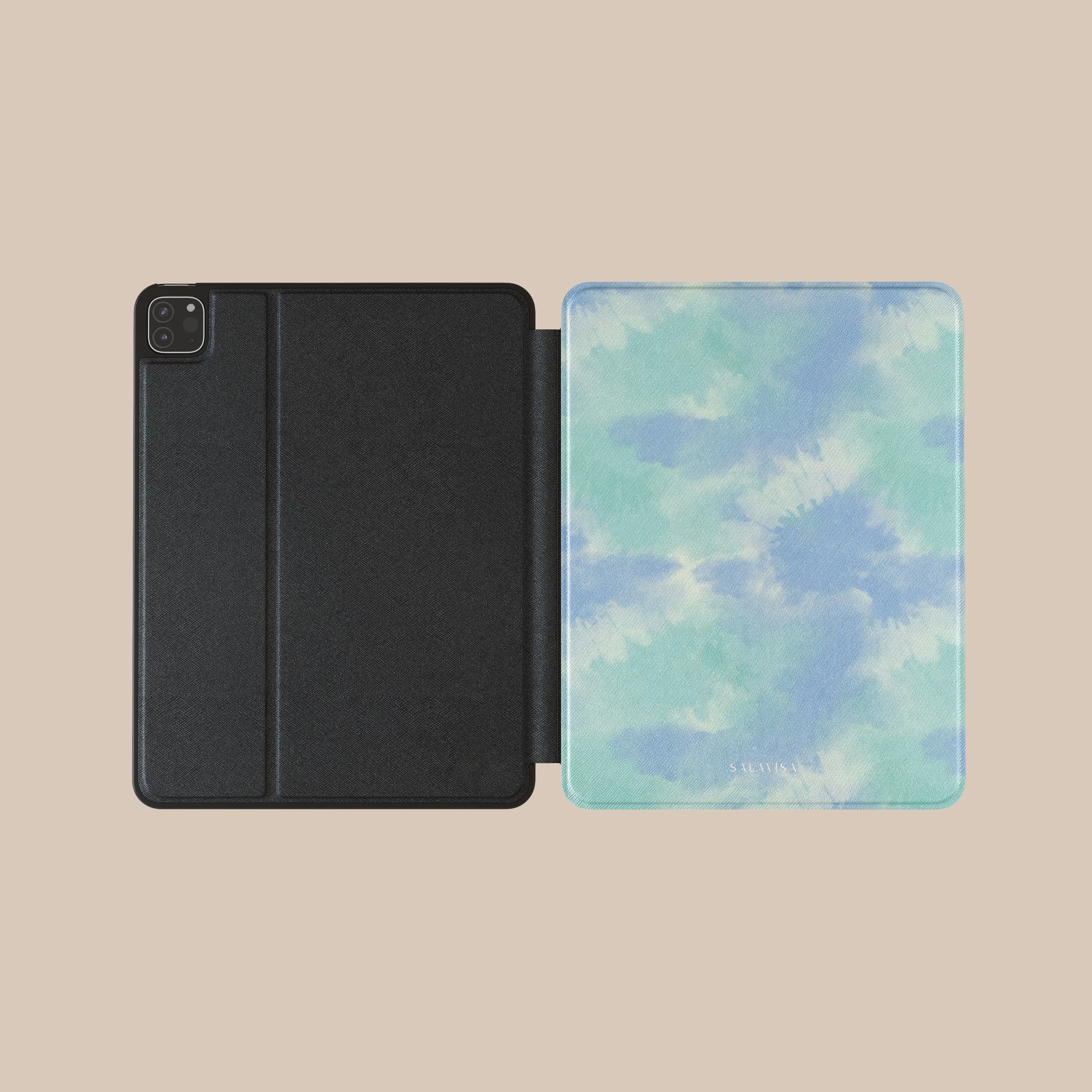 Ocean Green Tie Dye iPad Case Tablet Armor Guard Pro durable everyday protector