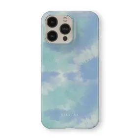 Ocean Green Tie Dye Phone Case Magnetic Mount