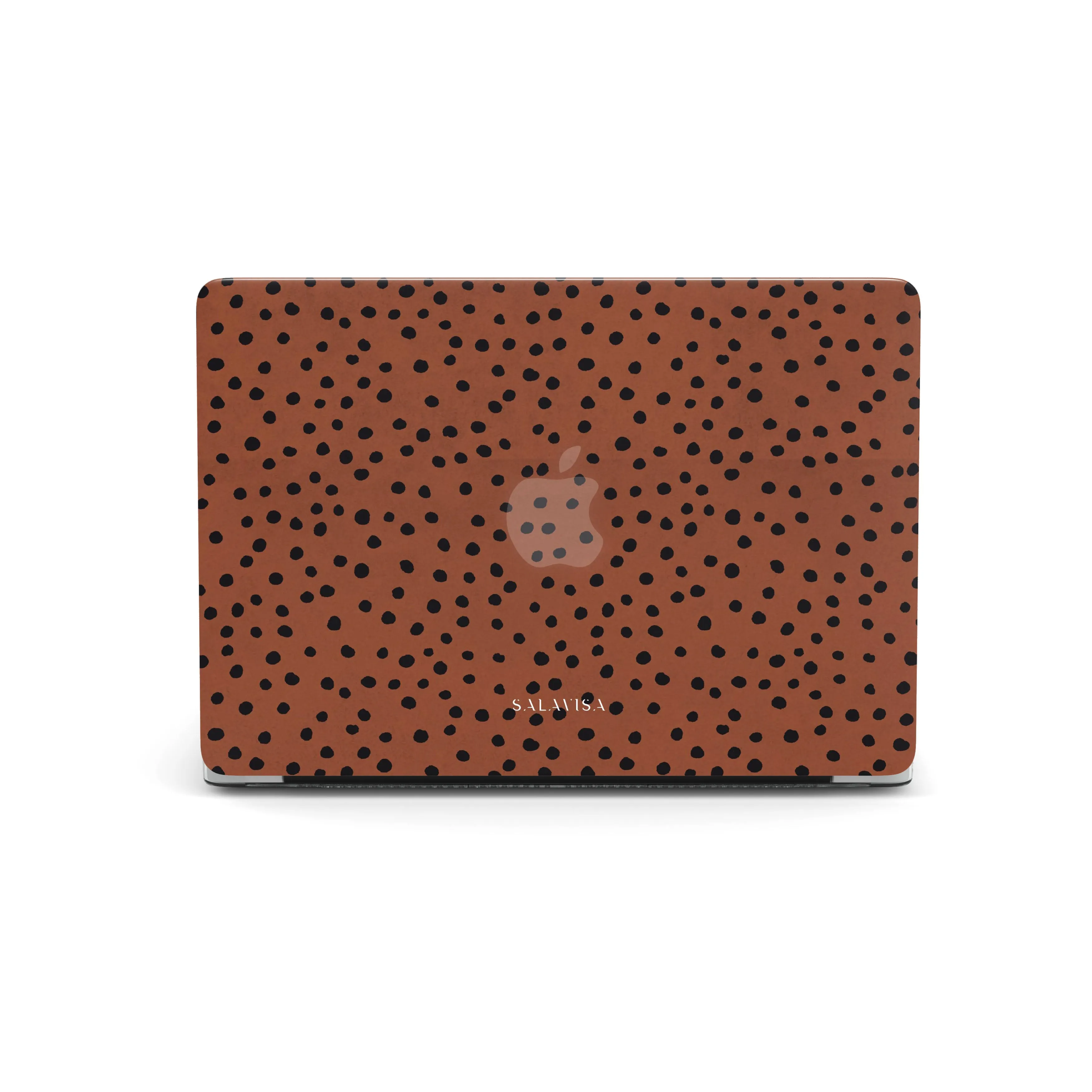 Frosted surface Orange Polka Dots MacBook Case