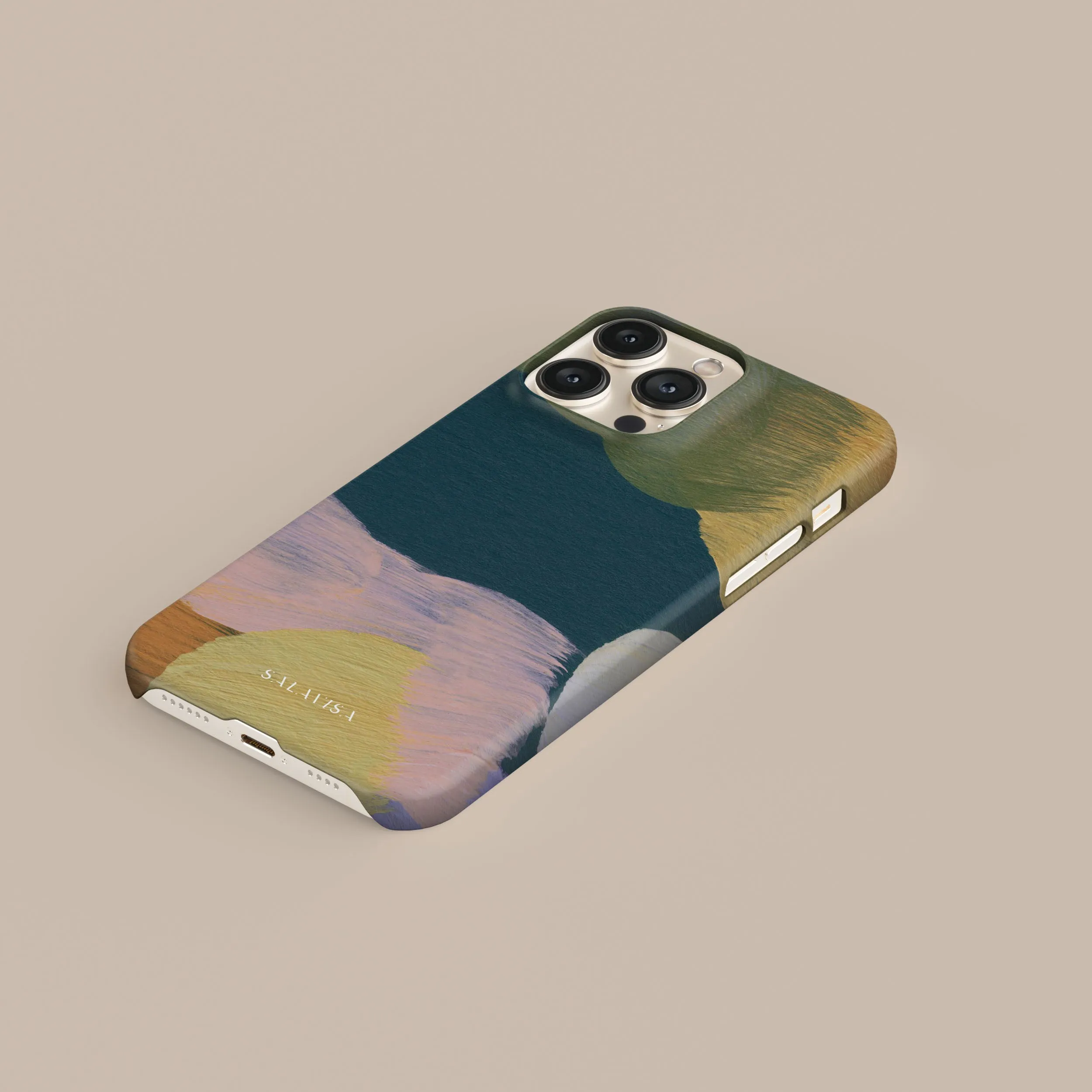 Creative Pattern Pale Canvas Phone Case