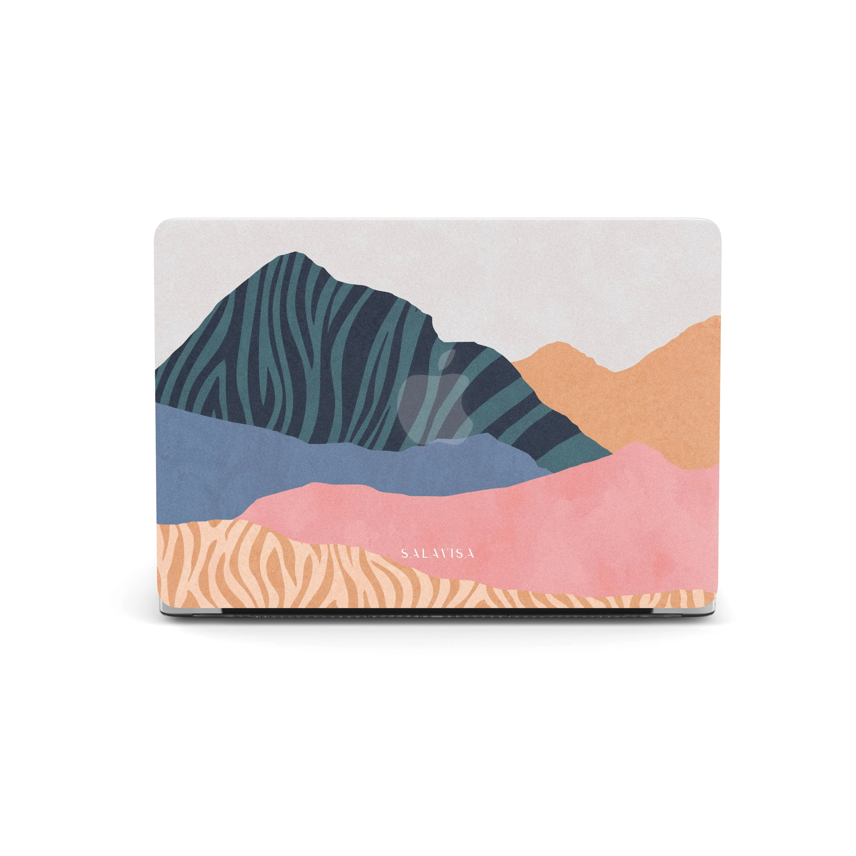 Pale Tranquility MacBook Case Modern Design Texture Elegant Texture Layer
