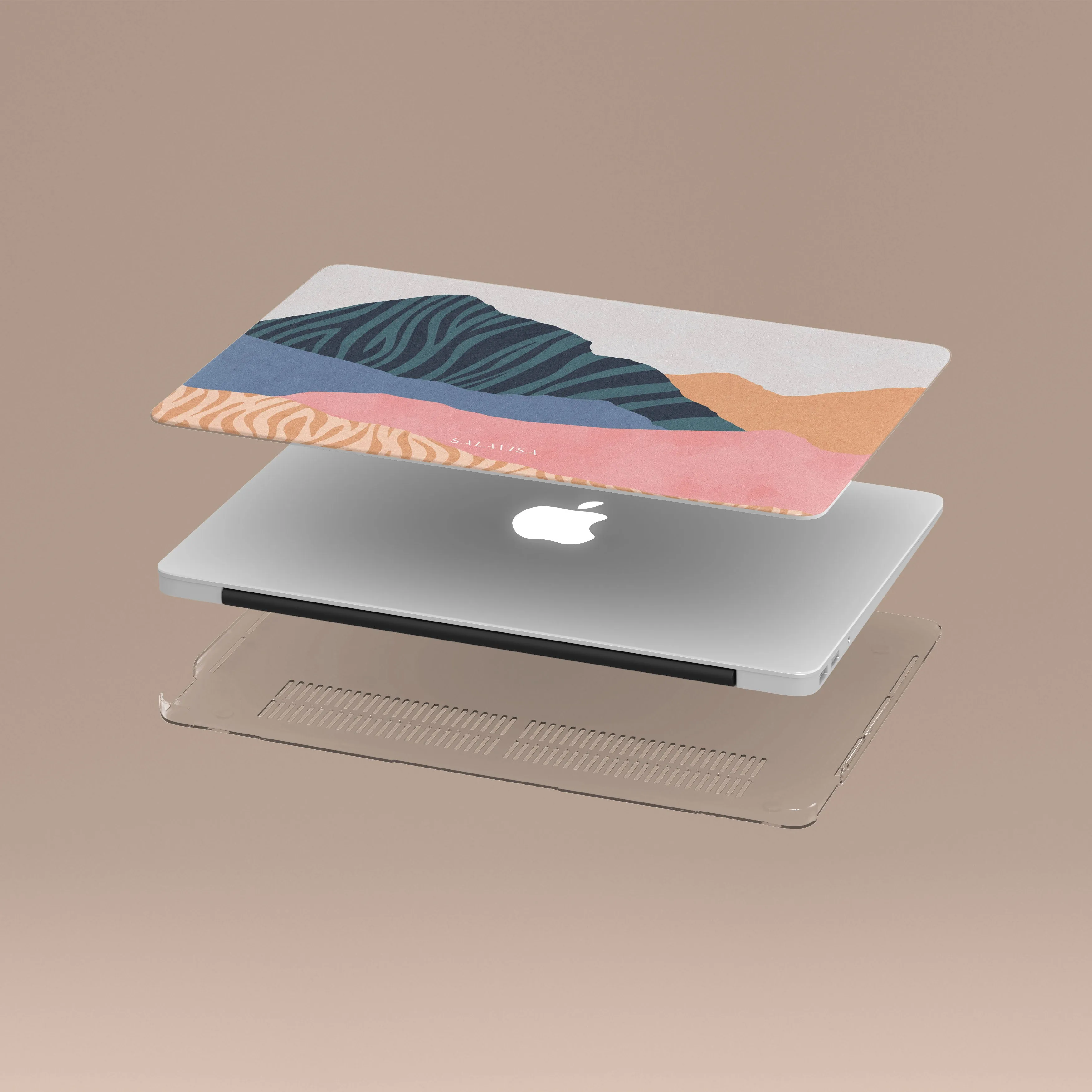 Edge Reinforced Pale Tranquility MacBook Case