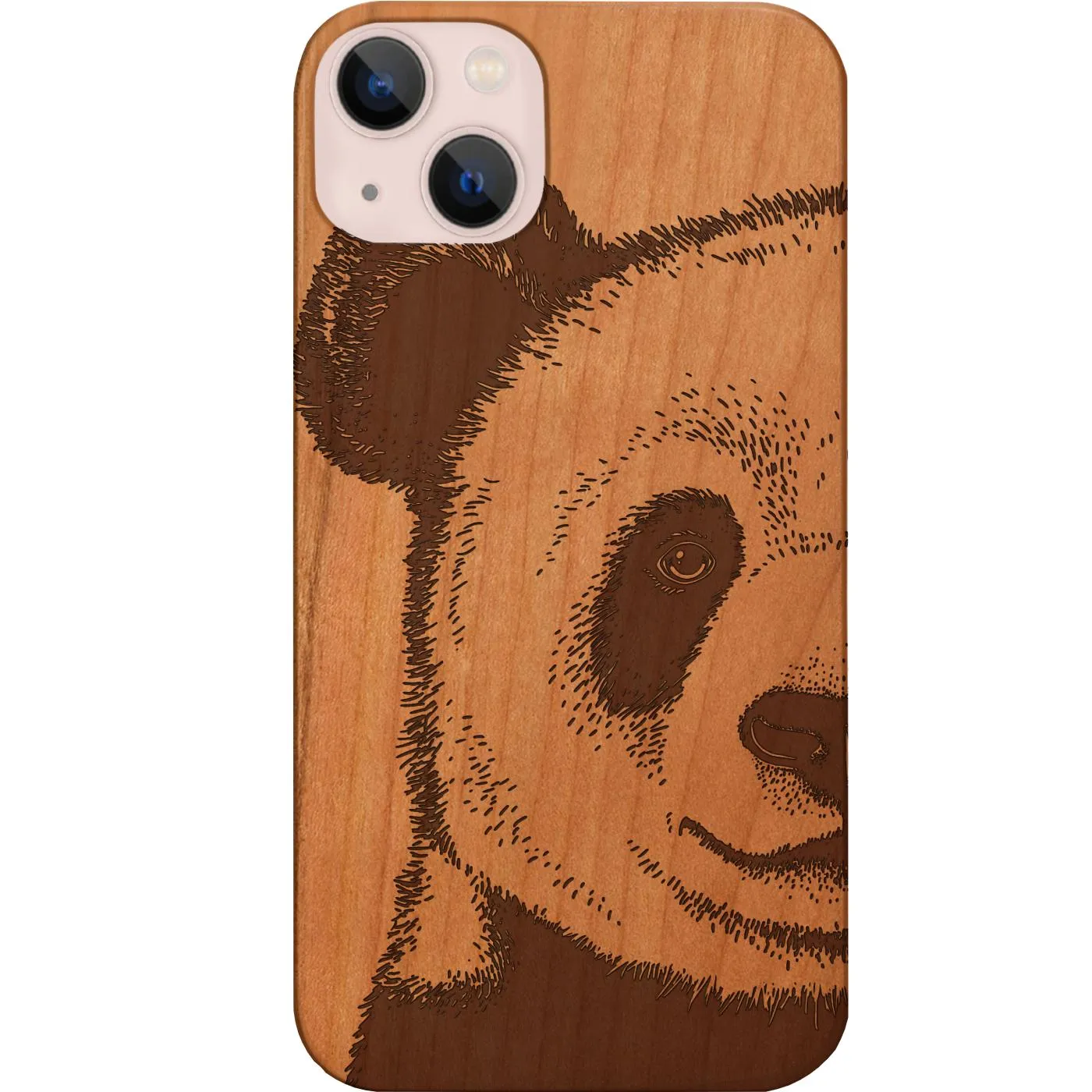 Luxury Shine Flexible Pattern Layer Panda - Engraved Phone Case