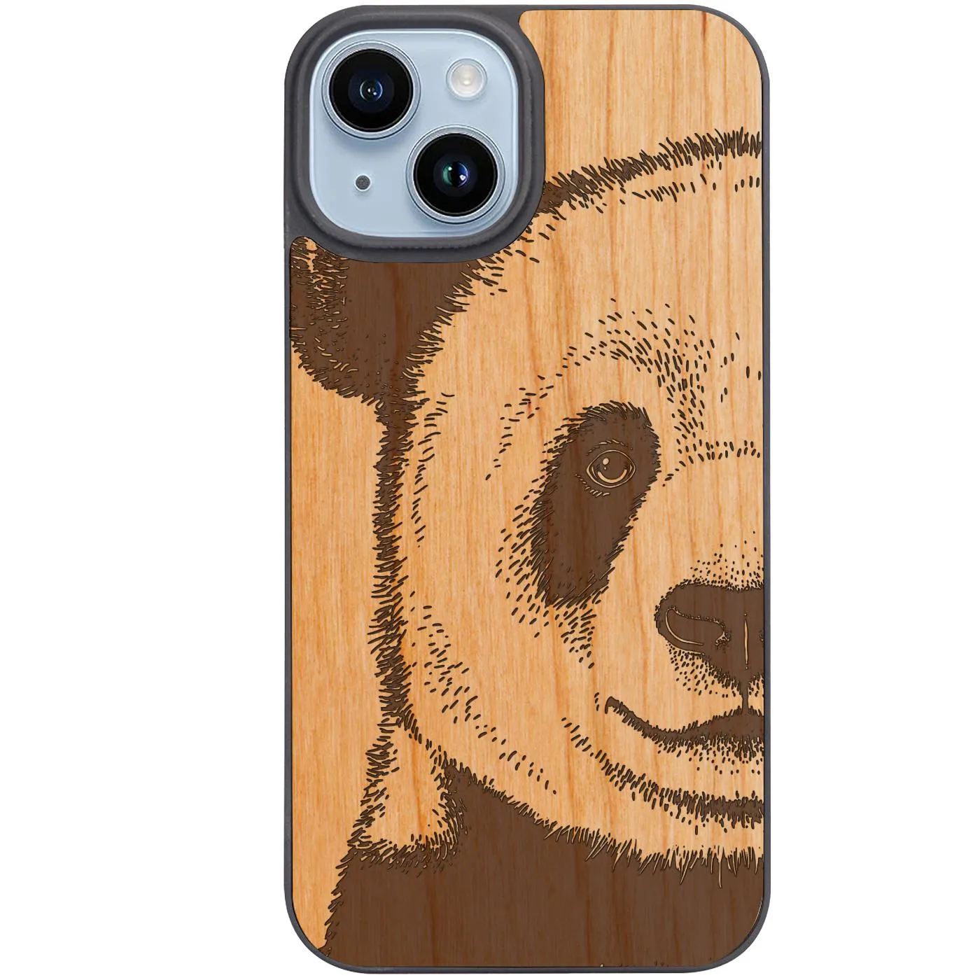 Panda - Engraved Phone Case Tight Fit Rugged Design Style